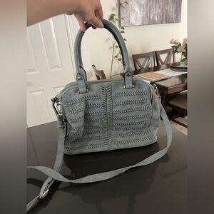 Elegant Blue Handbag